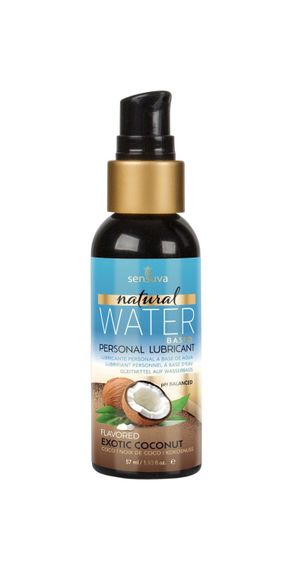 Змазка на водній основі Sensuva Natural Water-Based Exotic Coconut (57мл) без гліцерину та парабенів