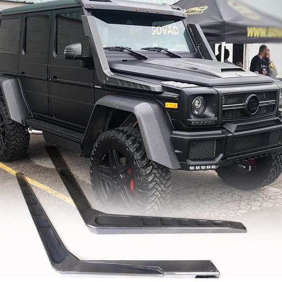 Шноркель (для 2004-2018, 2 шт, Карбон) для Mercedes G сlass W463