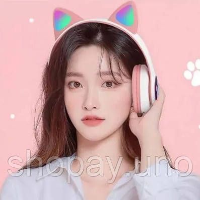 Bluetooth вільні блютуз навушники для дітей Cat VZV 23M, Навушники з вушками Дитячі cat SZ-55 | Зображення 8