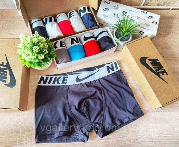 Мужские трусы Adidas, мужские боксеры Адидас, хлопковые трусы Адидас Премиум качества 3XL, Голубой | Зображення 7