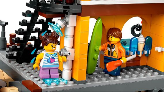 Конструктор LEGO City Морська гавань із вантажним судном 60422 | Зображення 4