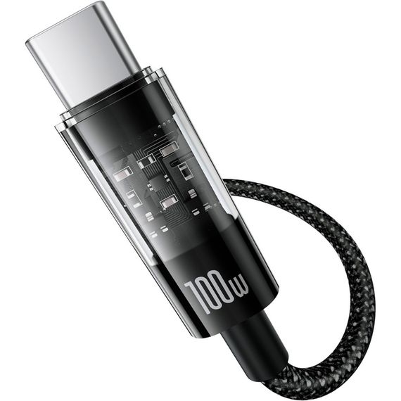 Дата кабель USB 2.0 AM to USB-C 1.0m 100W (20V/5A) Baseus (P10373002111-00) | Зображення 1