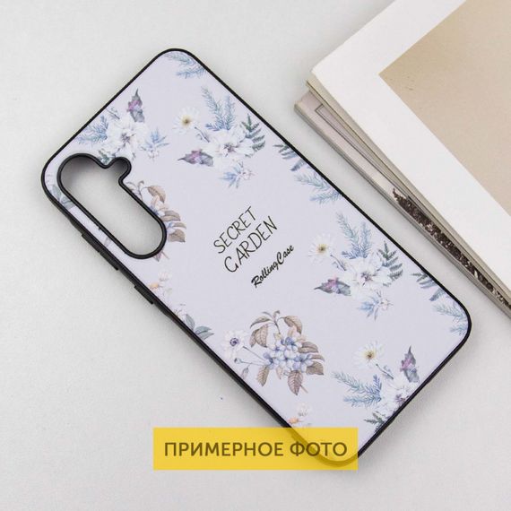 TPU+PC чехол Secret Garden для Xiaomi Redmi 13C / Poco C65 White | Зображення 2