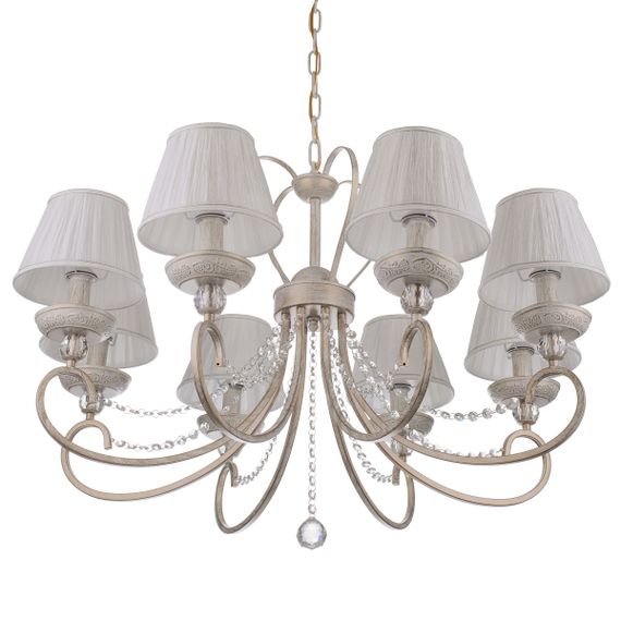 Люстра подвесная с абажуром E14 WH (BCL-729S/8) | Зображення 2