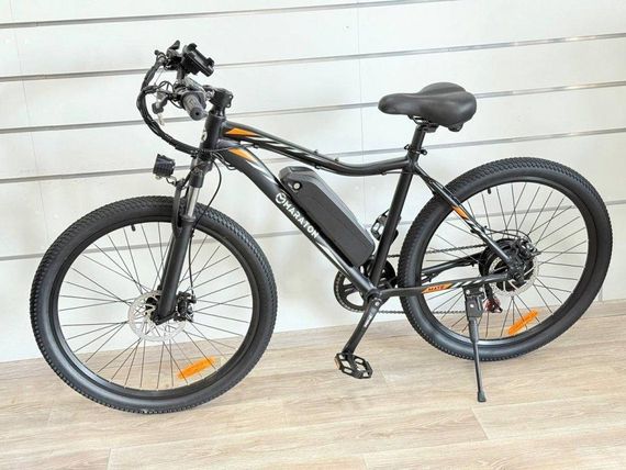 Електровелосипед Maraton Carerra Black 500W 36V/13Ah | Гірський електробайк 26", швидкість 42 км/год, Shimano 7 speed | Зображення 3