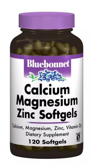 Мультиминеральный комплекс Bluebonnet Nutrition Calcium Magnesium plus Zinc 120 Softgels BLB0701