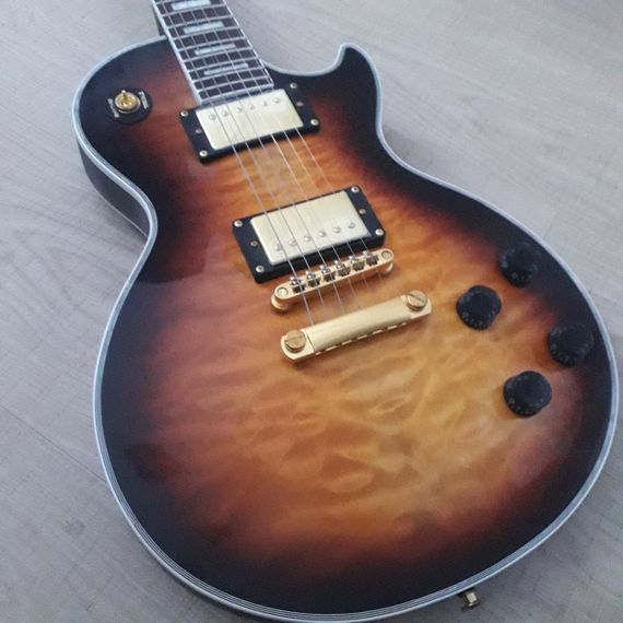 Электрогитара Gibson Les Paul Custom Burst Fire | Зображення 5