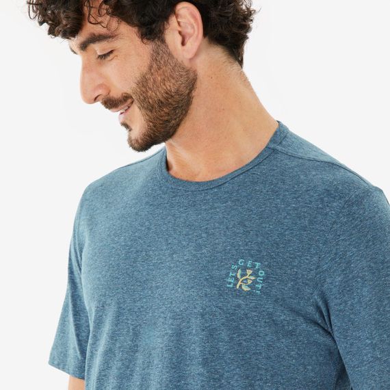 Футболка чоловіча NH100 зелена - XL. | Зображення 4