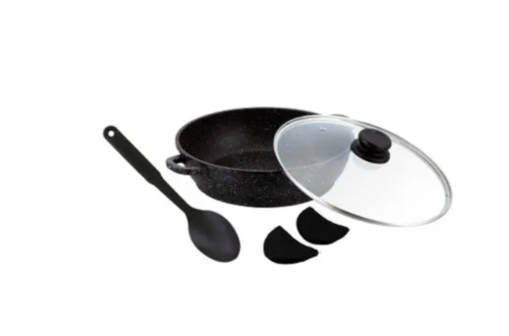 Сотейник Bohmann BH 1040-32 32 см із гранітним покриттям із кришкою | Зображення 2