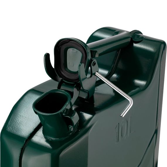 2E Каністра паливна вертикальна 10л метал 0.8мм 2.3кг | Зображення 1