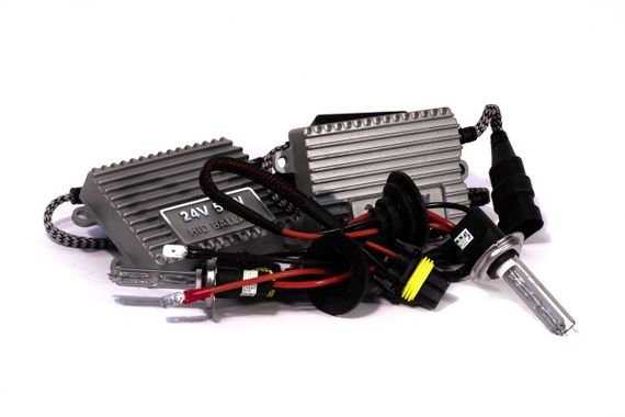 Комплект ксенону КВАНТ PRO H7 ceramic 4300К 24v з блоками AC