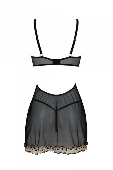 Пеньюар MARINA CHEMISE beige XXL/XXXL - Passion | Зображення 3