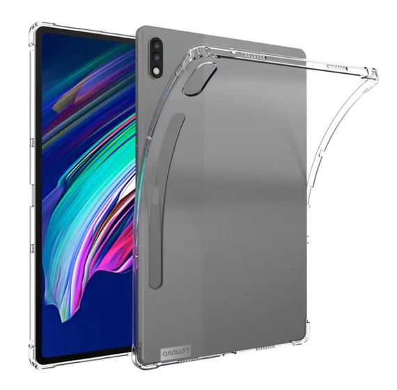 Силіконовий чохол бампер Primolux Silicone для планшета Lenovo Tab P12 Pro 12.6" TB-Q706 - Clear | Зображення 3