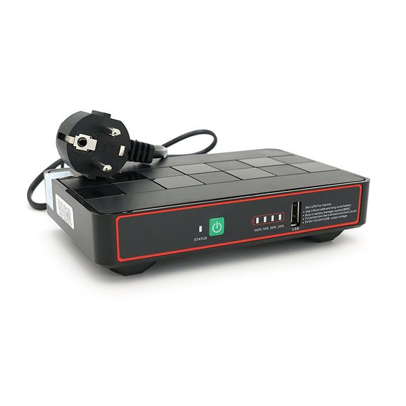 ИБП Green Wave ECO418Pro-18W для роутеров/коммутаторов/PON/POE, 5/9/12/15/24V