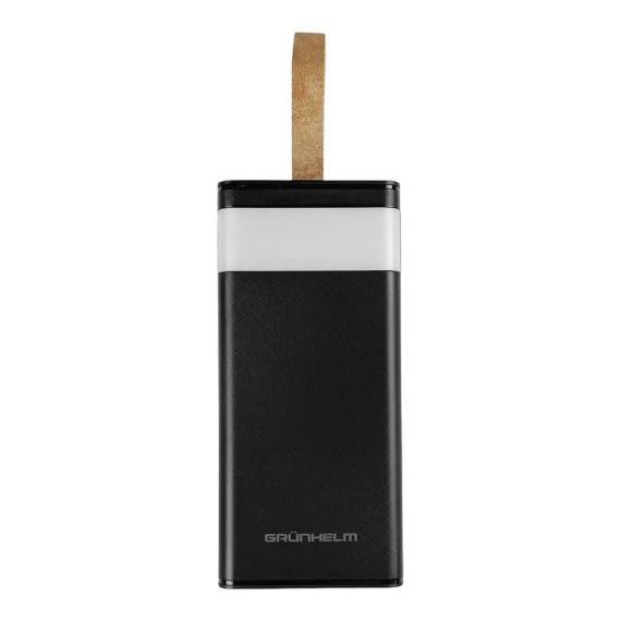 Повербанк GRUNHELM GP-50BQC 50.000 mAh; швидка зарядка 22.5W Чорний shop (6990001375419)