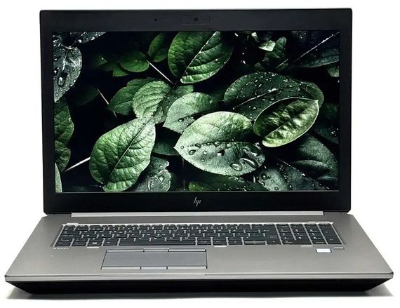 Мобильная рабочая станция HP ZBook 17 G6 / 17.3" (1920x1080) IPS / Intel Core i7-9850H (6 (12) ядер по 2.6 - 4.6 GHz) / 16 GB DDR4 / 512 GB SSD / nVidia Quadro RTX 3000, 6 GB GDDR6, 192-bit / WebCam / Win 11 б/у | Зображення 1