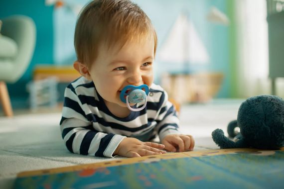 ПУСТУШКА AVENT ULTRA AIR 6-18МІС, ОРТОДОНТИЧНА, 2ШТ, I LOVE ДЛЯ ХЛОПЧИКІВ (SCF080/03) | Зображення 2