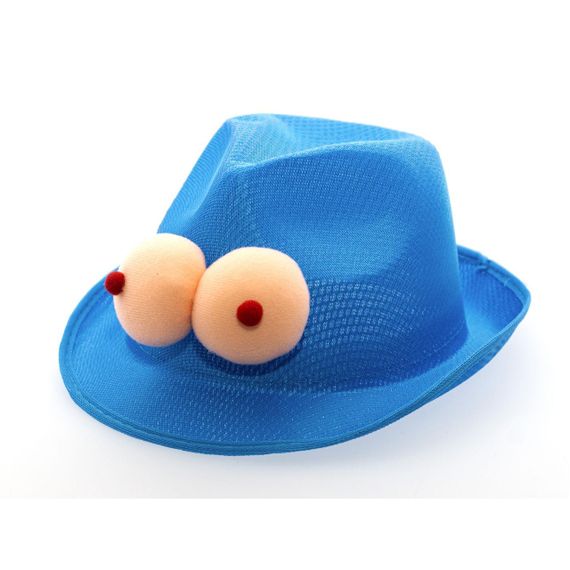 Шляпа с грудью Diverty Sex Blue Sex Aura