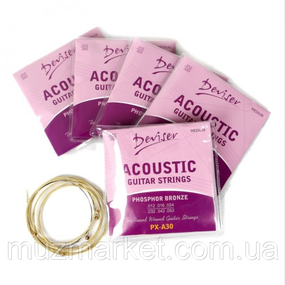Струни для акустичної гітари Deviser PX-A30 (комплект)