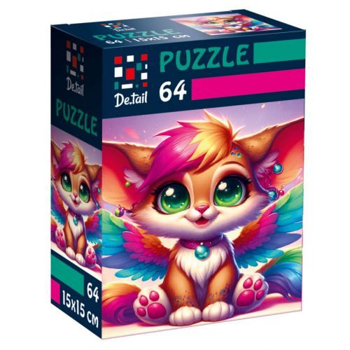 Пазли "De.tail. Крилате лисеня" 64 деталі | Зображення 2