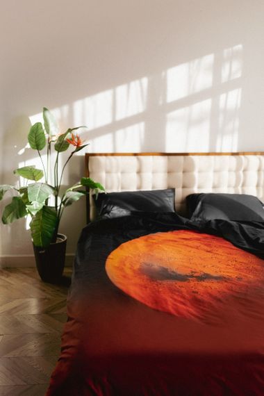 Дизайнерський комплект постільної білизни SoundSleep by AndreTAN Чоловіки з Марса сатин євро 200х220 см (51714705) | Зображення 2