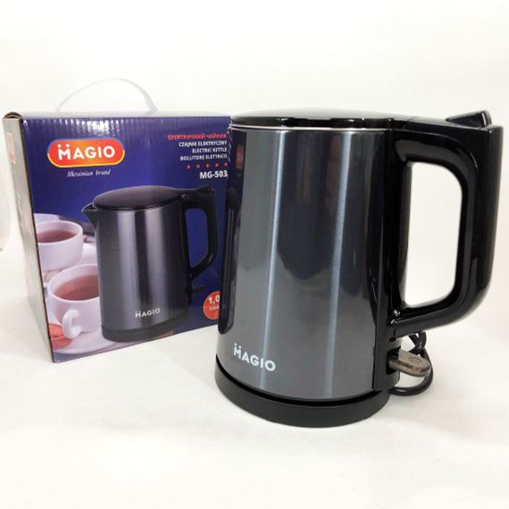 Електричний чайник безшумний, Потужний чайник для кип'ятіння Ергономічний електричний KW-23 | Зображення 5