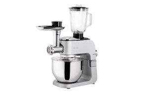 Кухонна машина ARDESTO  KMCH-K1500SS/ 1500 Вт/ 6 швидк. + режим Pulse/ чаша 6 л./ блендер 1.5 л./сріблясто-сірий (KMCH-K1500SS)