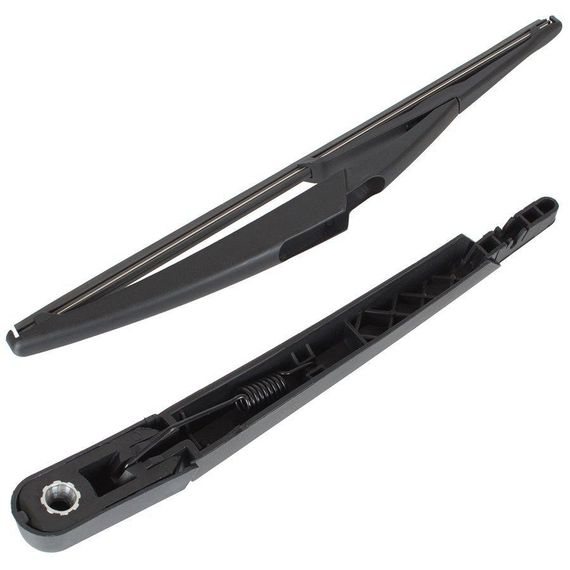 Mini Cooper R50/R53 (01-06) задній двірник у зборі (щітка + тримач) БЕЗ отвору під форсунку!, Міні Купер | Зображення 1