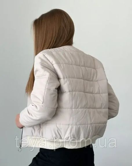 Куртка колір бежевий розмір XL FI_008772 | Зображення 2