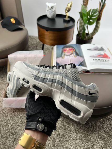 Кросівки Air Max 95 Beige Grey Black , В'єтнам | Зображення 8