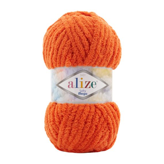 Softy Mega 6 пряжа Alize плюшевая