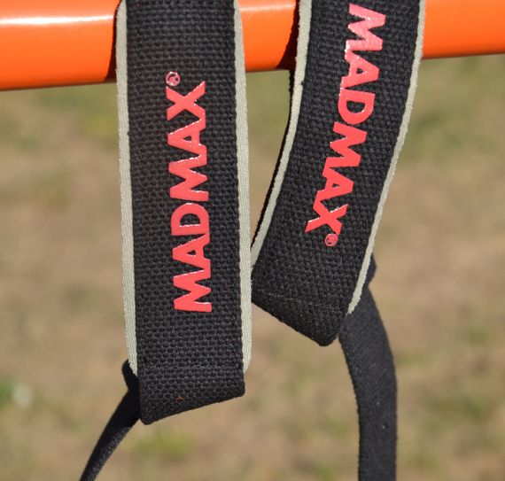 Лямки для тяги MadMax MFA-267 PWR Straps Black/Grey/Red | Зображення 9