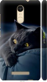Чохол на Xiaomi Redmi Note 3 pro Димчастий кіт "825m-335-2448"