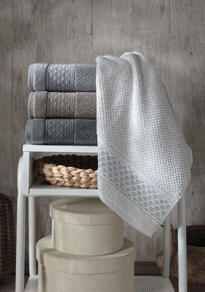 Набор полотенец 70х140 см Pupilla Prag, банные 4 шт.