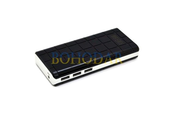 Повербанк MOBILE POWER QL-268 UNIVERSAL чорний 20000 mAh POWERBANK LCD з ліхтариком UNIVERSAL 100% HIGH SPEED 3xUSB 2.1A Польща! | Зображення 5