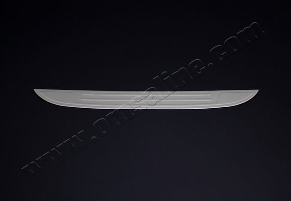 Накладка на задний бампер OmsaLine (нерж) для Mazda CX-3 2015↗ гг.