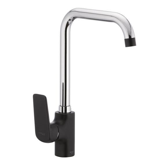 Змішувач для кухні MIXXUS OREGON 014-G чорний (MX0009)