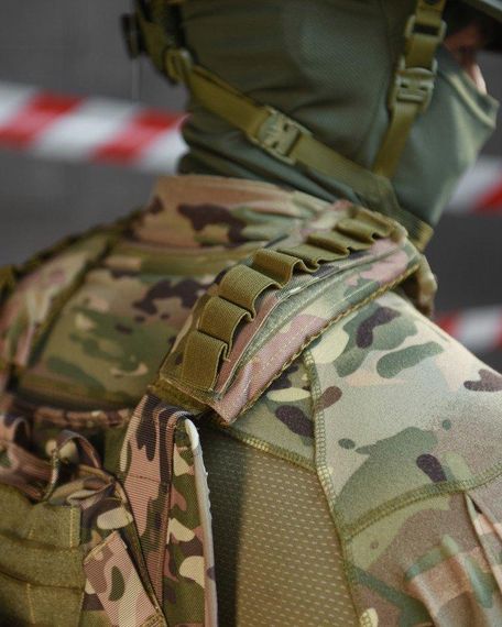 Плитоноска ZVER  Мультикам с быстрым сбросом. MOLLE 11 подсумков  ВТ4749 | Зображення 5