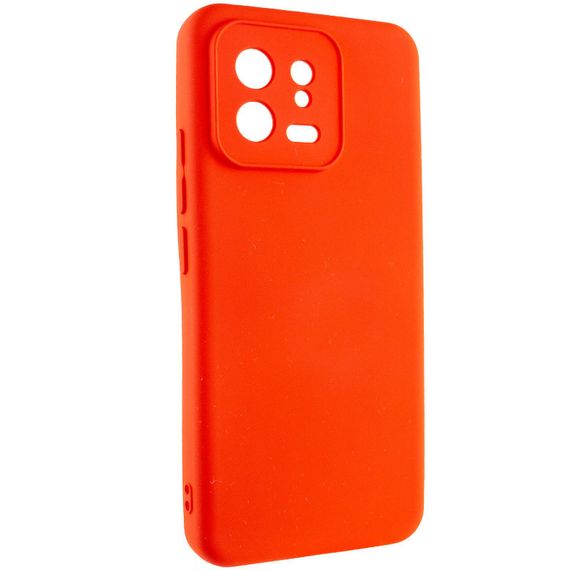 Чехол Silicone Cover Lakshmi Full Camera (A) для Xiaomi 13 Full camera, Червоний / Red | Зображення 1