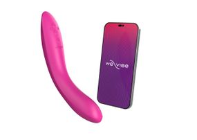 Смарт-вібратор We-Vibe Rave 2 Twisted Pleasure Pink, для точки G та входу в піхву, 2 мотори Sex Aura