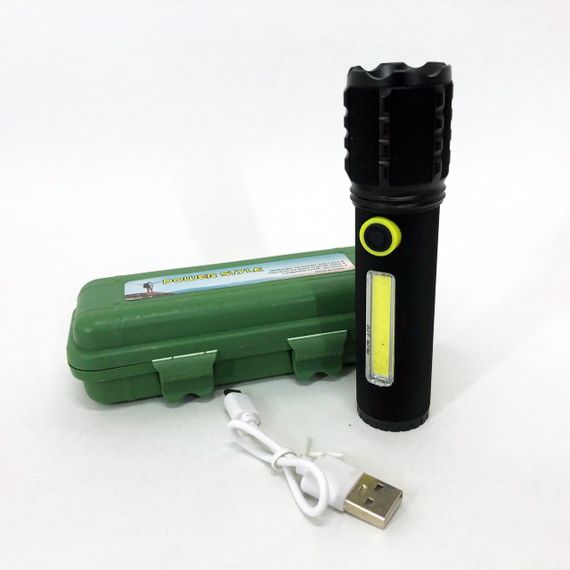 Мощный фонарь для дома топ-фонарик C71/C81-P50-COB, Ручной инспекционный фонарь водозащищенный KB-34 | Зображення 7