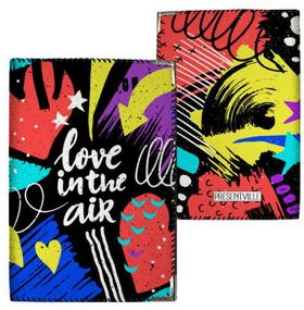 Обкладинка на паспорт Love in the air (PD_18L005_BL)
