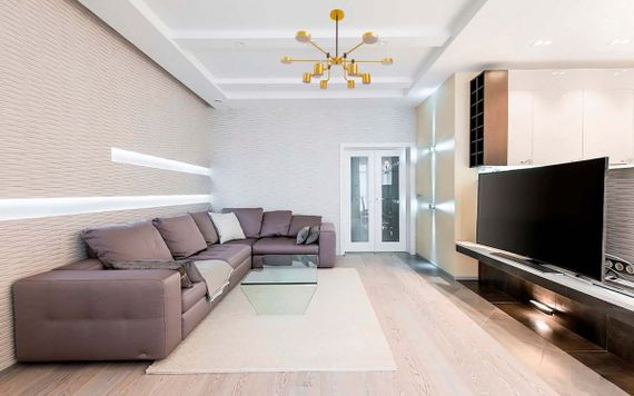 Светильник потолочный подвесной BR-01 622S/12 LED 84W WW+NW +CW BK/G | Зображення 7