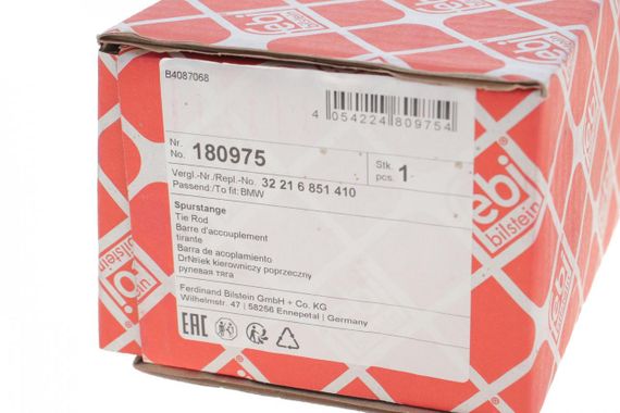 Тяга рульова BMW i3 l01 13- L=442mm  R  180975 | Зображення 4
