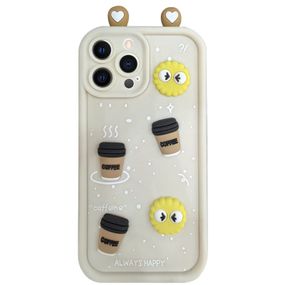 Чохол TPU Toys Case with Ears для Apple iPhone 14 Pro Max (6.7") Sand