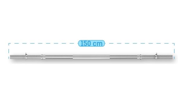 Гриф гвинтовий прямий Thunder 150/25 (SG-SC-150/25) | Зображення 1