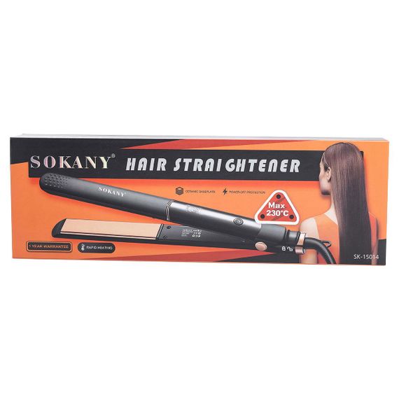 Випрямляч керамічний для волосся 50 Вт професійний 5 режимів до 230 градусів 45 Вт Sokany SK-15014 | Зображення 6