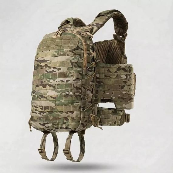Рюкзак тактичний 10л Мультикам, штурмовий рюкзак військовий Ukrarmor укрармор Cordura 1000D, рюкзак ЗСУ MOLLE похід | Зображення 8