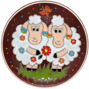 Тарелка детская Овечки (19,5 см)