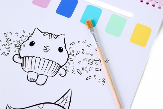 Водна розмальовка Disney GABBY'S DOLLHOUSE (GD24355) | Зображення 4